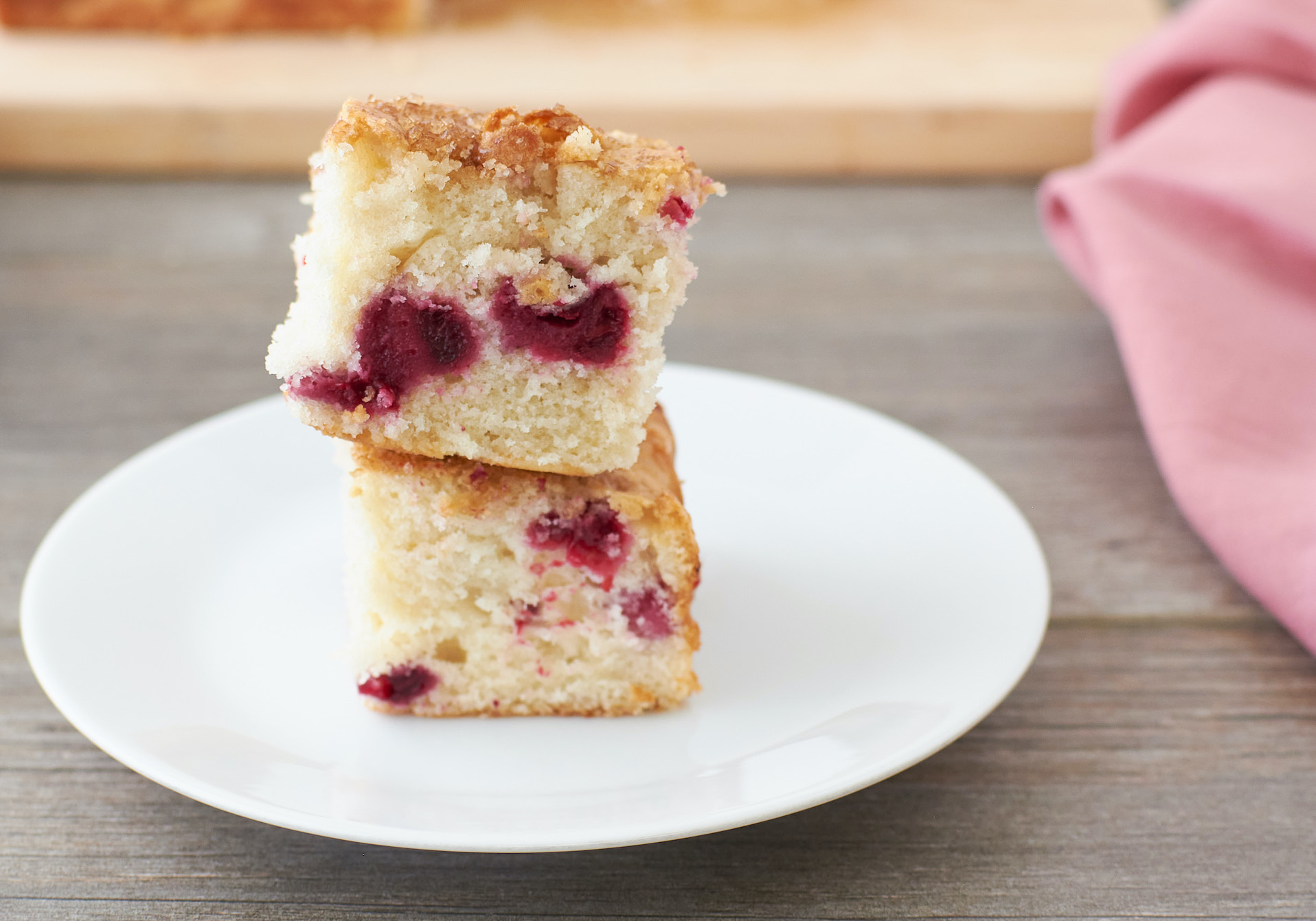 Super Simple Berry Tea Cake – Baker in the Family